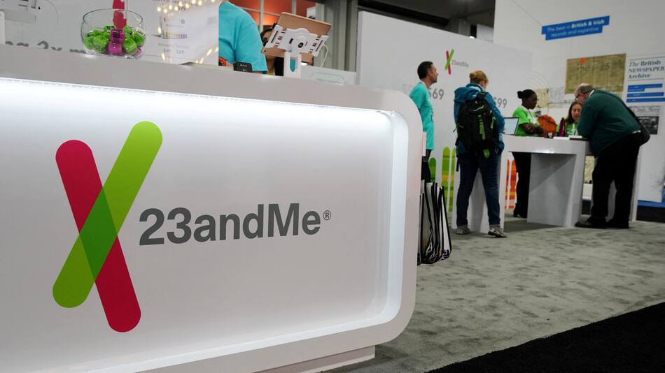 23andMe se declaró en quiebra. Foto: Reuters/George Frey