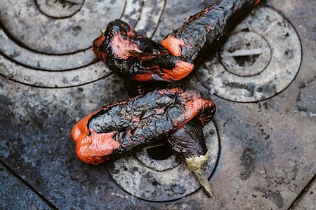 Comida quemada. Foto Pexels