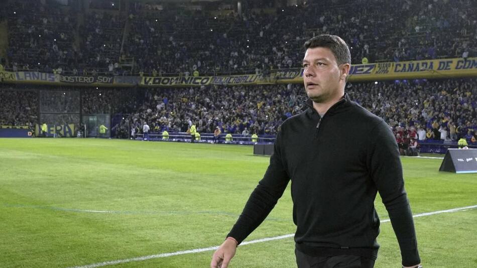 Sebastián Battaglia, Boca. Foto: Twitter.