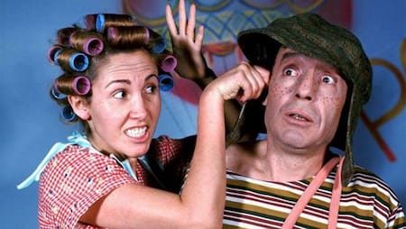 Florinda Meza y Roberto Gómez Bolaños