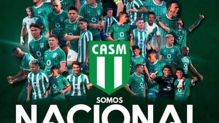 Ascenso de San Miguel a la Primera Nacional. Foto: Prensa San Miguel.