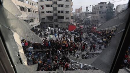 Guerra Israel-Hamás; Franja de Gaza. Foto: Reuters