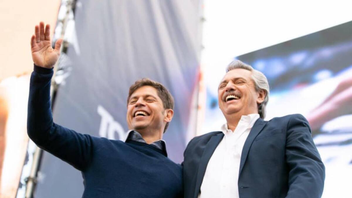 Axel Kicillof y Alberto Fernández