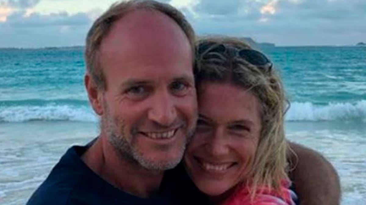 Maru Botana y su marido Bernardo Solá.