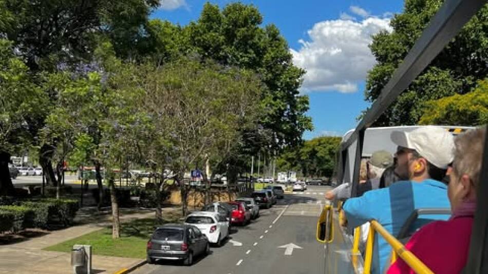 Nueva parada del Bus Turístico. Foto: Instagram @buenosairesbus