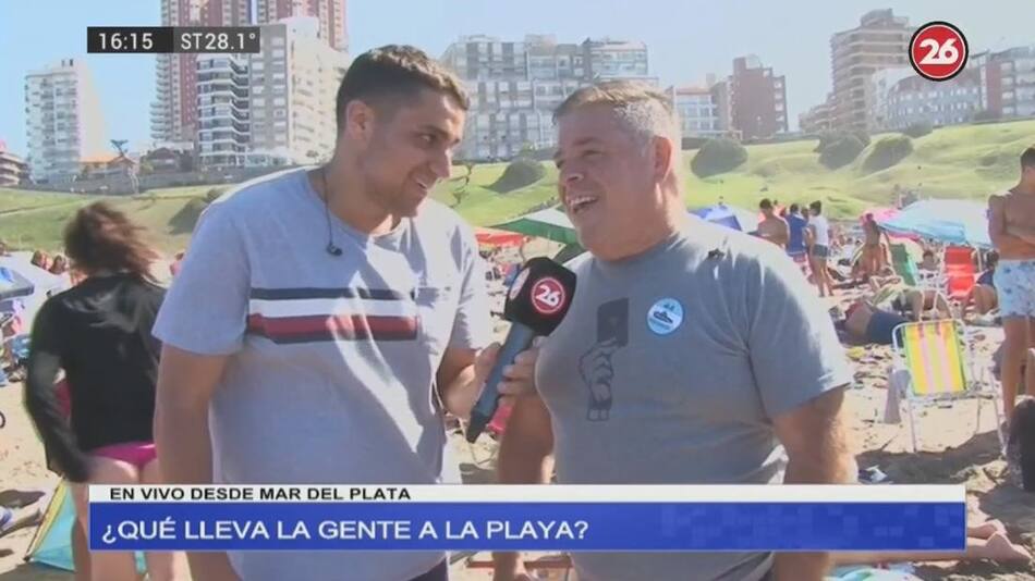 Carna desde Mar del Plata con Canal 26