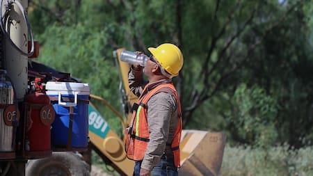 Operativo de rescate de mineros en México. Foto: EFE.