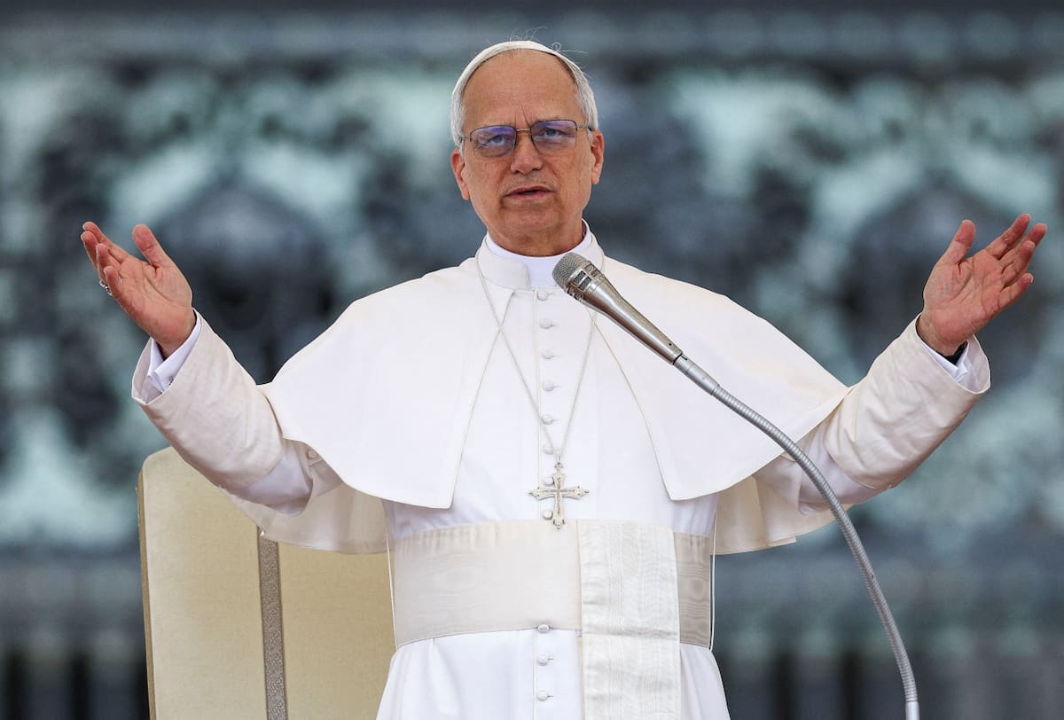 León XIV. Foto: REUTERS.
