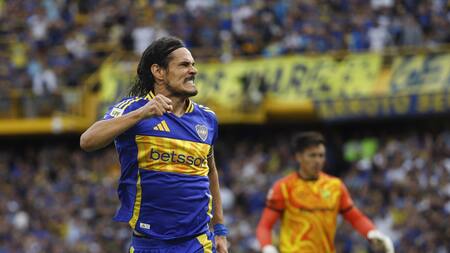 Edinson Cavani; Boca Juniors. Foto: NA (Damián Dopacio)