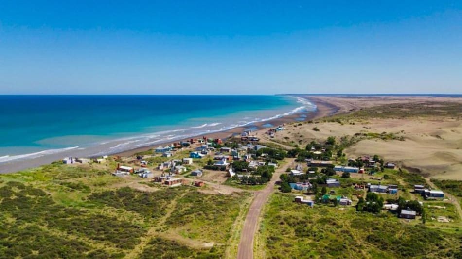 Bahía Creek, la gema desconocida de Adolfo Alsina, Viedma. Foto: NA.