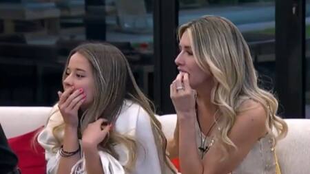 Zoe junto a su mamá Aixa en Gran Hermano. Foto: captura Telefe.