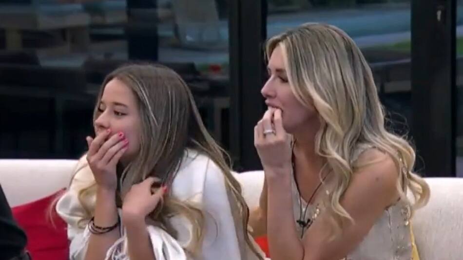 Zoe junto a su mamá Aixa en Gran Hermano. Foto: captura Telefe.