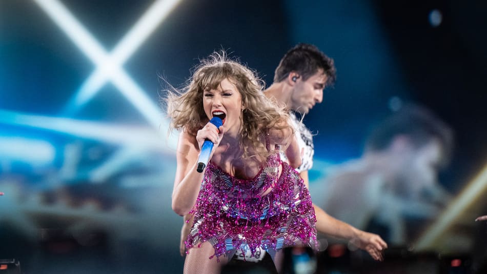 Taylor Swift en Argentina. Foto: Télam.