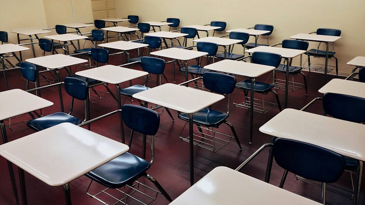 Escuela, aula, colegio, educación. Foto: Pexels.
