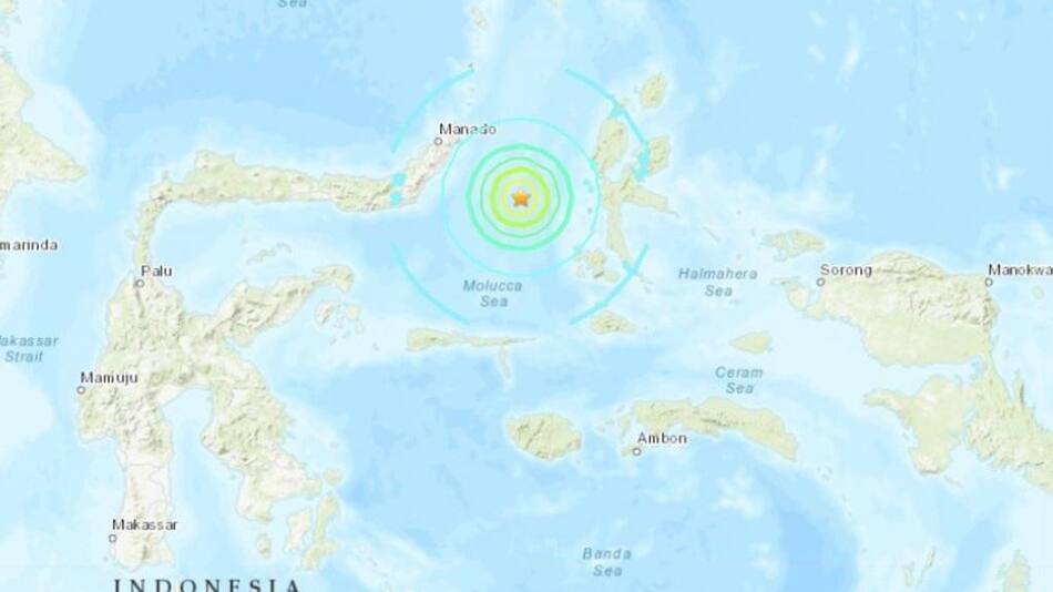 Sismo en Indonesia