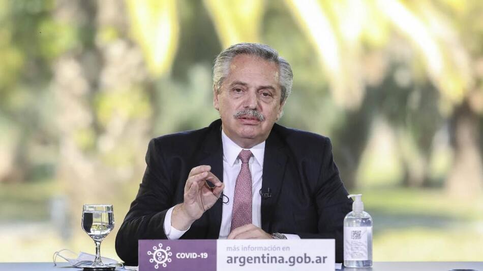 Alberto Fernández, presidente, Agencia NA