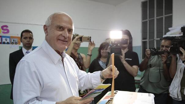 Cristina Kirchner, Alberto Fernández y Horacio Rodríguez Larreta despidieron a Miguel Lifschitz