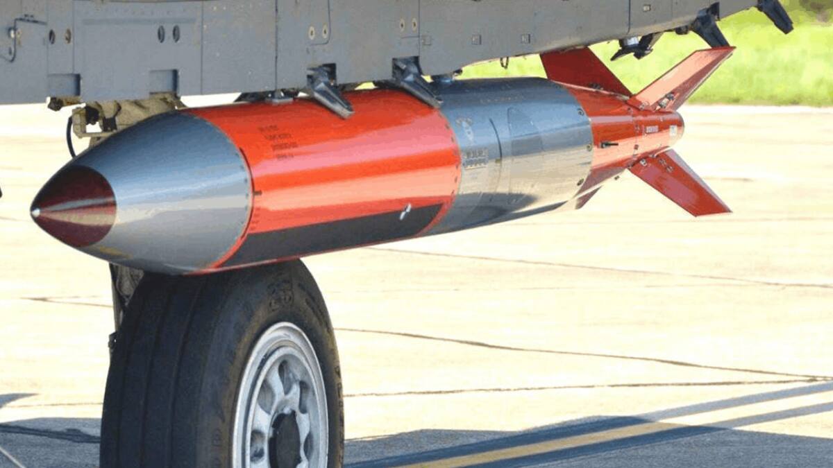 Bomba B61. Foto: Fuerza Aérea estadounidense.