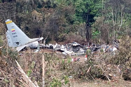Tragedia aérea en Colombia.