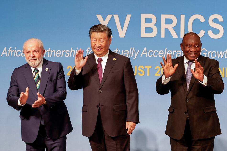 Cumbre de los BRICS. Foto: Reuters.