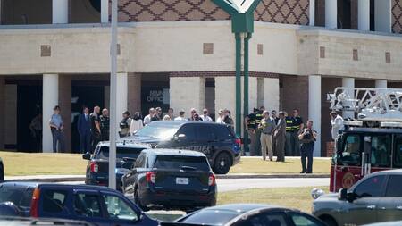 Tiroteo en escuela de Georgia, Estados Unidos. Foto: Reuters.