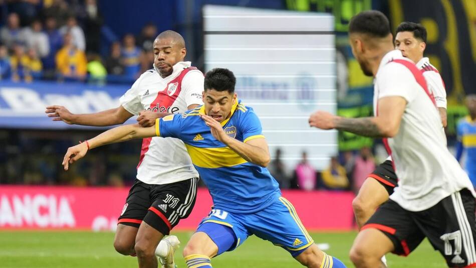Superclásico, Boca vs River. Foto: NA