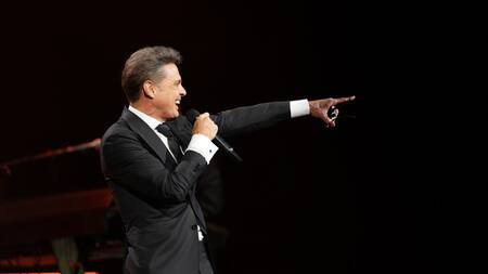 Show de Luis Miguel. Foto: prensa.