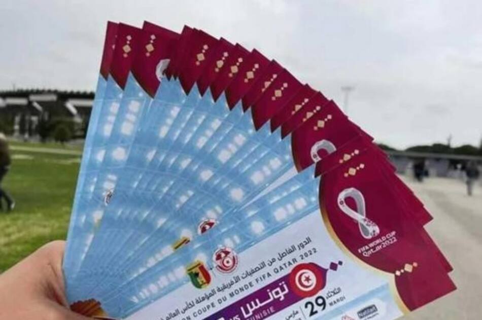 Entradas para el Mundial de Qatar. Foto: NA.