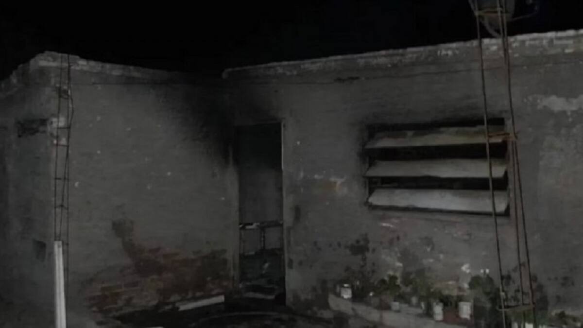 Incendio en Córdoba. Foto: NA.
