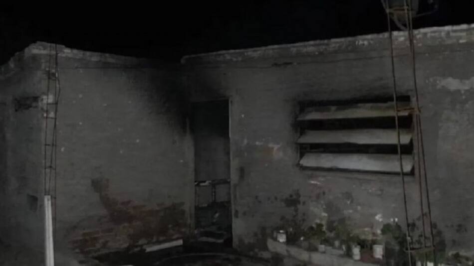 Incendio en Córdoba. Foto: NA.