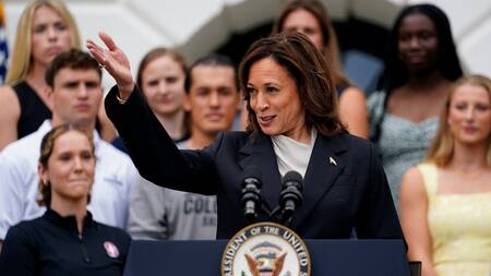 Kamala Harris, vicepresidente de Estados Unidos. Foto: Reuters.