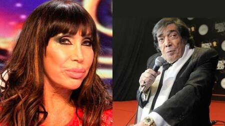 Moria Casán y Cacho Castaña