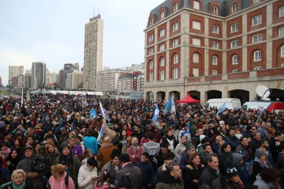 Cristina Kirchner, presentación de