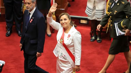Dina Boluarte. Foto: Reuters.
