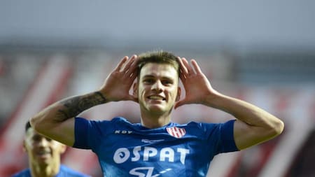 Kevin Zenón; Unión de Santa Fe. Foto: Télam.