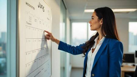 Feriados en junio 2025. Foto: Freepik AI.