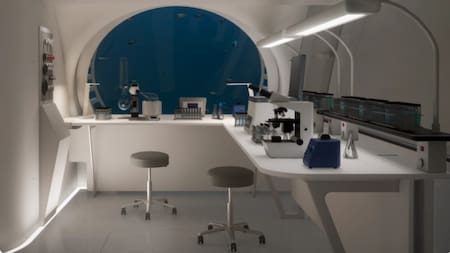 Una empresa británica propone construir viviendas submarinas móviles. Foto: Deep.