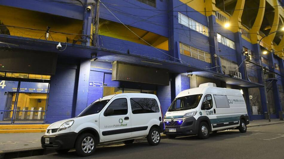 Allanamiento en La Bombonera, AGENCIA NA