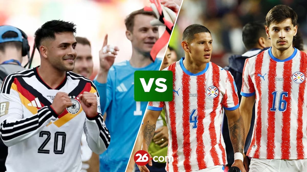 Alemania vs Paraguay por los 16avos de final del Mundial 2026.
