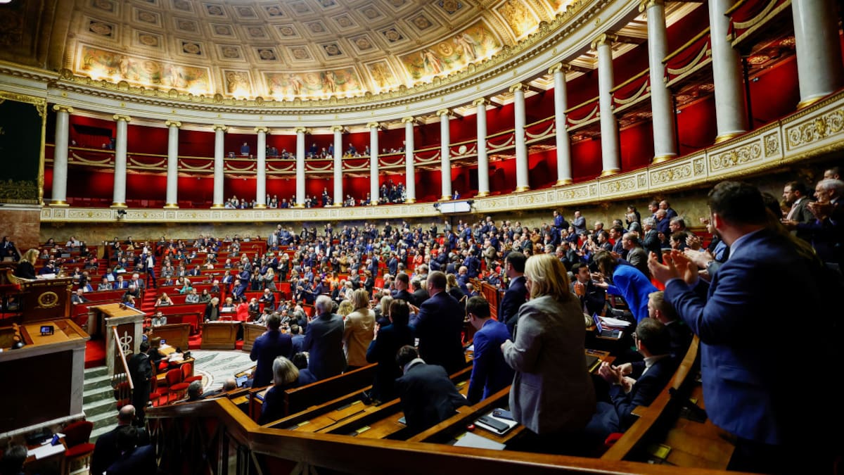 La Asamblea Nacional de Francia votó en contra del acuerdo entre la UE y el Mercosur. Foto: Reuters.