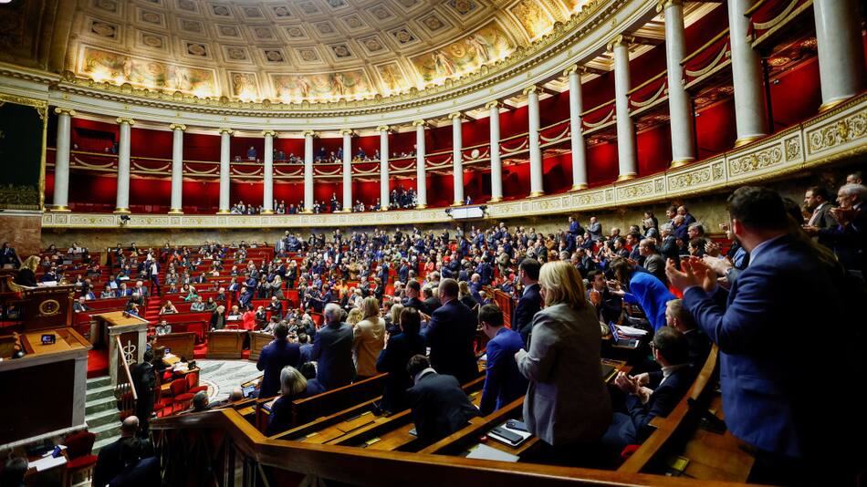La Asamblea Nacional de Francia votó en contra del acuerdo entre la UE y el Mercosur. Foto: Reuters.