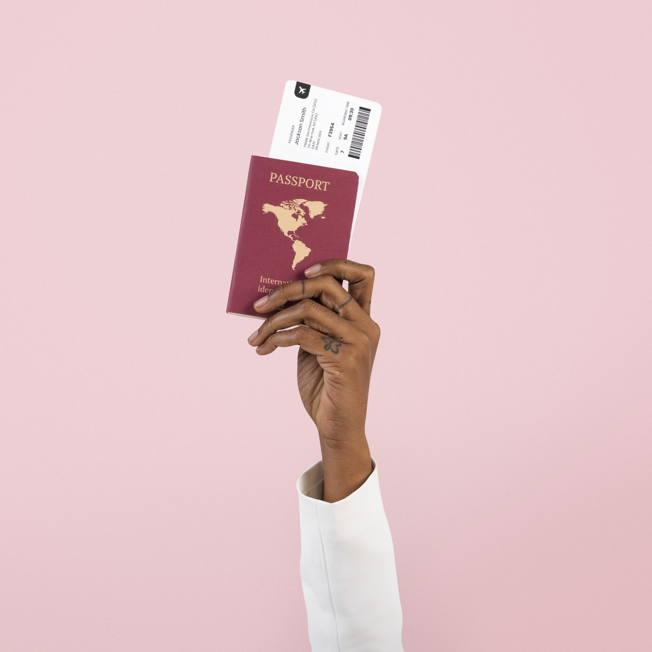 Pasaporte. Foto Freepik