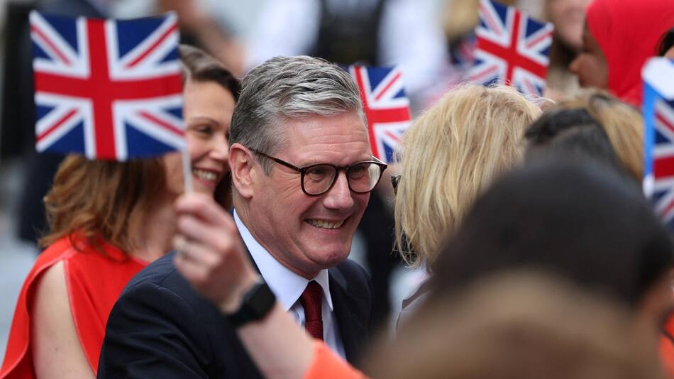 Keir Starmer, nuevo primer ministro de Reino Unido. Foto: Reuters
