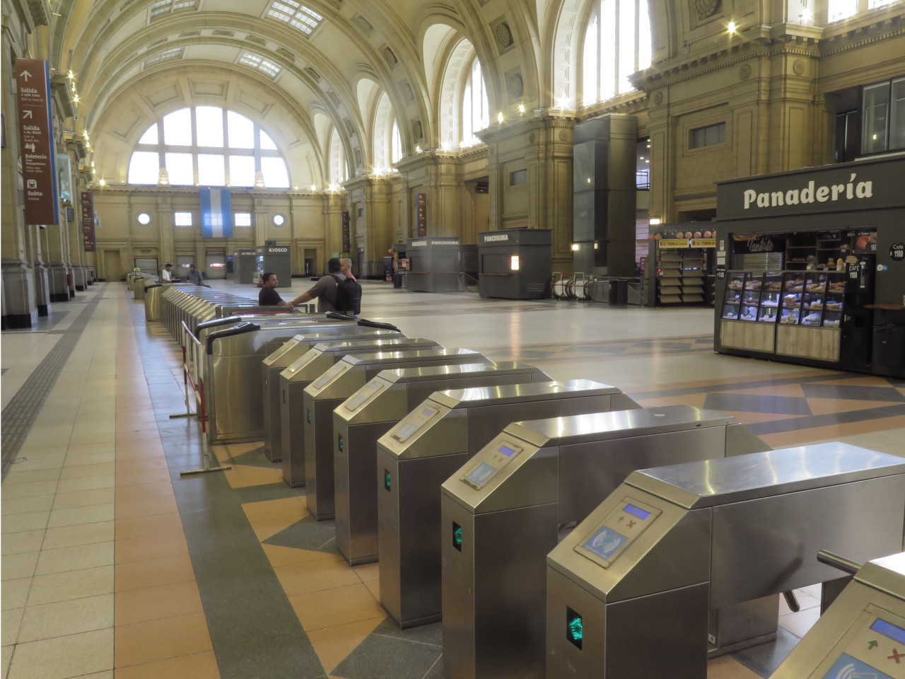 Paro de transporte, trenes. Foto: NA/Juan Vargas.
