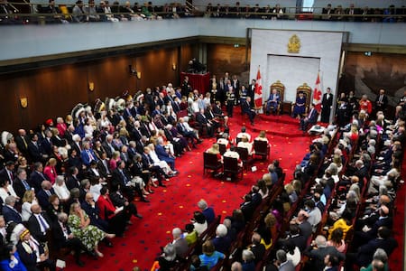 Visita del Rey Carlos III de Reino Unido a Canadá. Foto: REUTERS.
