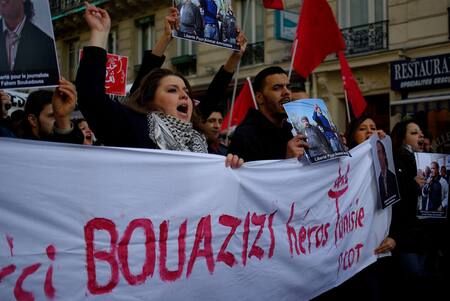 La autoinmolación de Mohamed Bouazizi desató una ola de protestas en Medio Oriente.