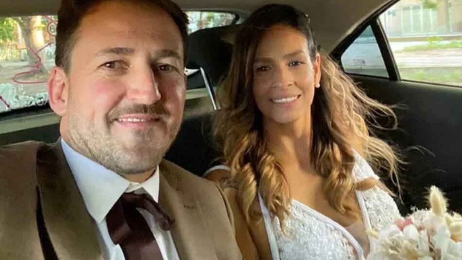 Julieta Silva y su actual pareja