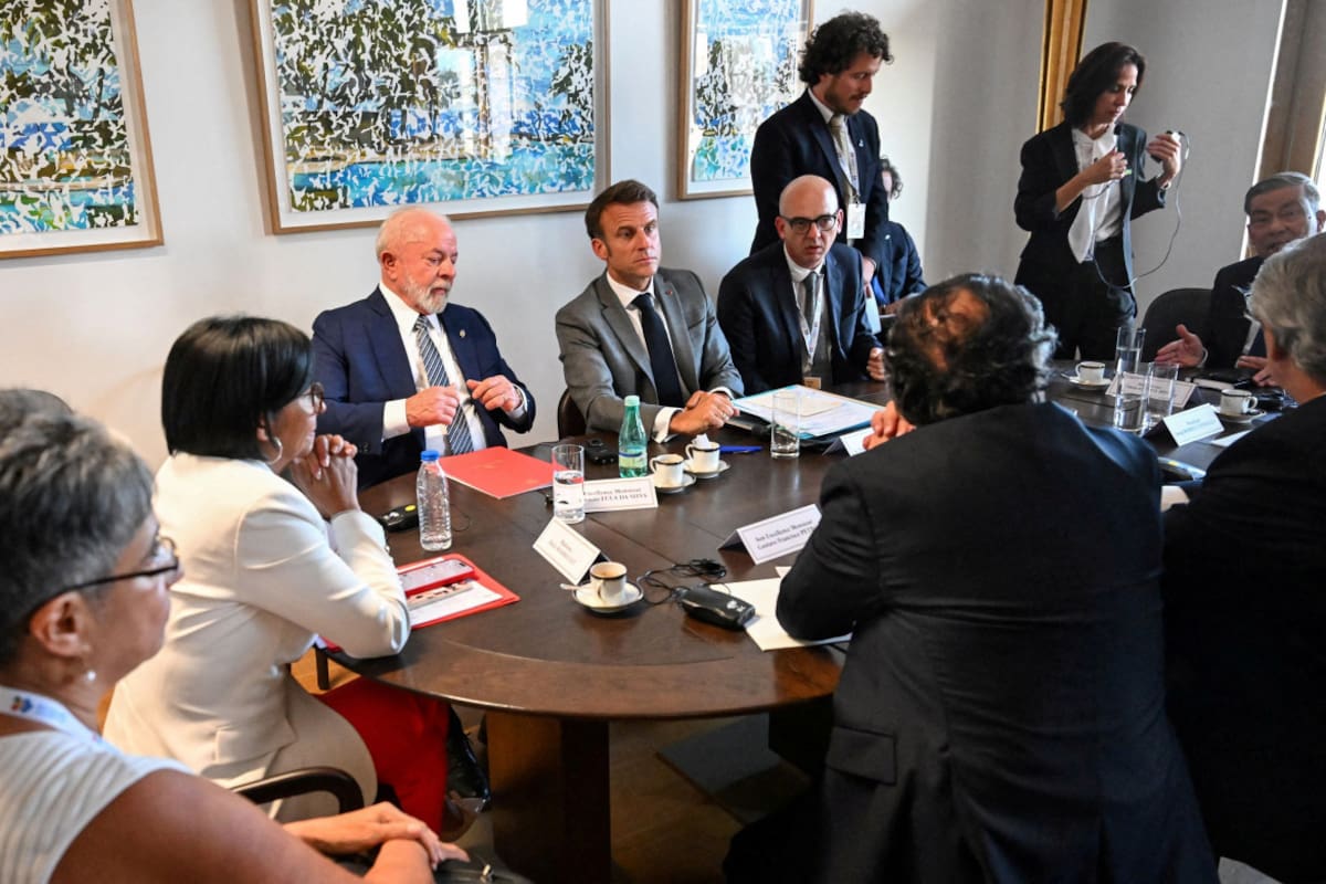 Cumbre UE-CELAC. Reunión de presidentes. Foto: Reuters.