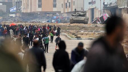 Jan Yunis; guerra Israel-Hamás. Foto: Reuters