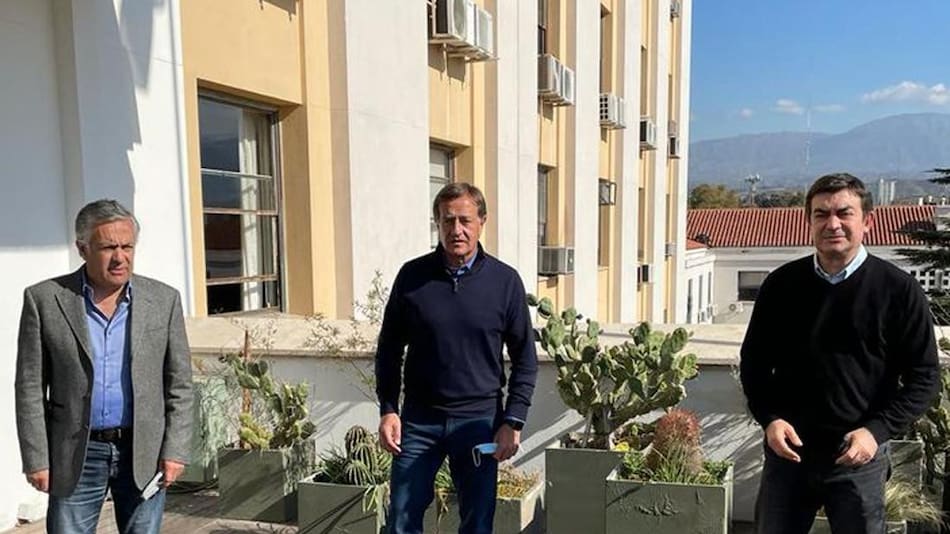 Acuerdo UCR-Pro en Mendoza, Foto Los Andes